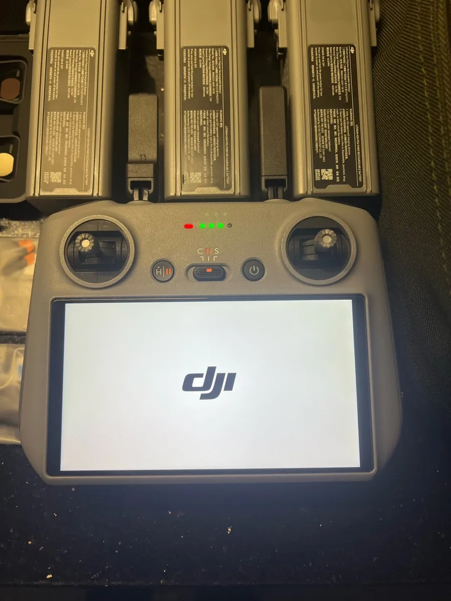 Dji   RC2  controller plus dji air 3 batteries - Image 3