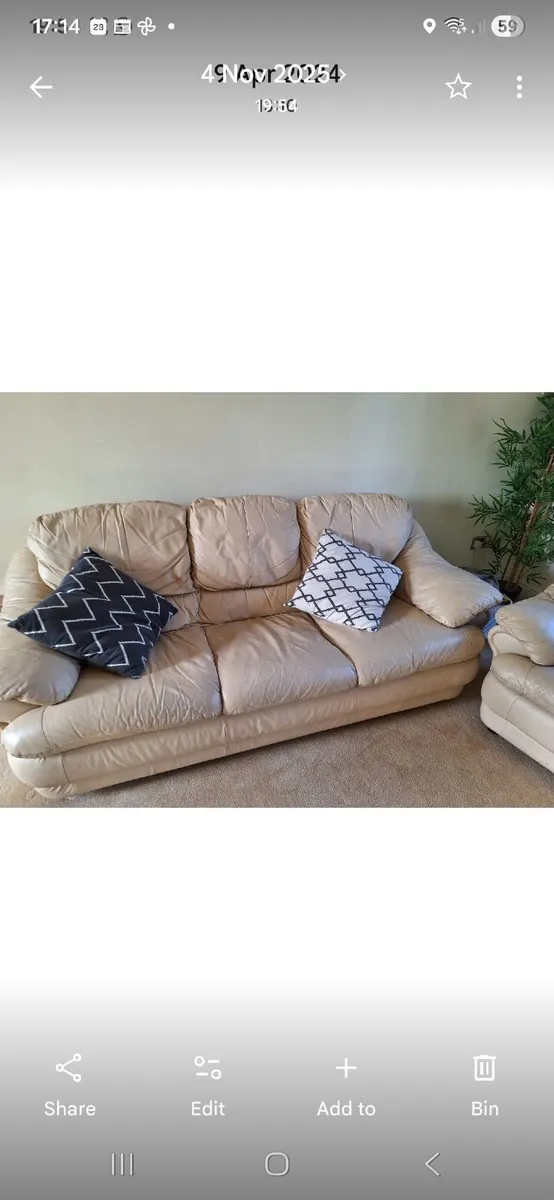 Sofa amd chairs  3 1 1 - Image 2