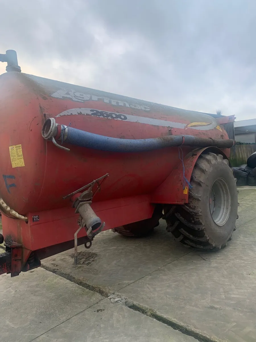 Agrimac 2600 slurry tank - Image 1