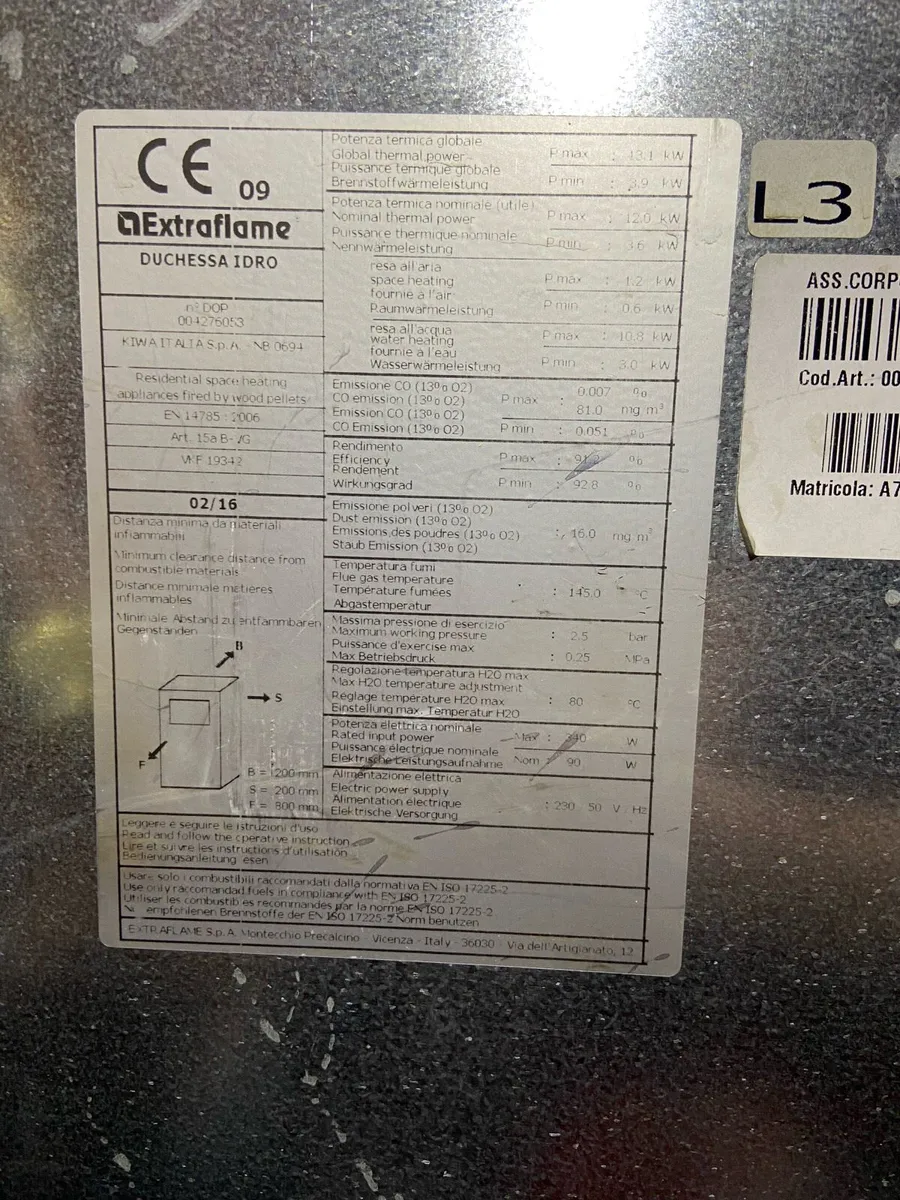 Wood pellet boiler - Image 2