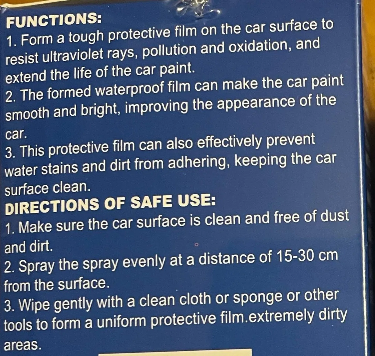 Coating Agent - Quick effect -2 pack - Image 2