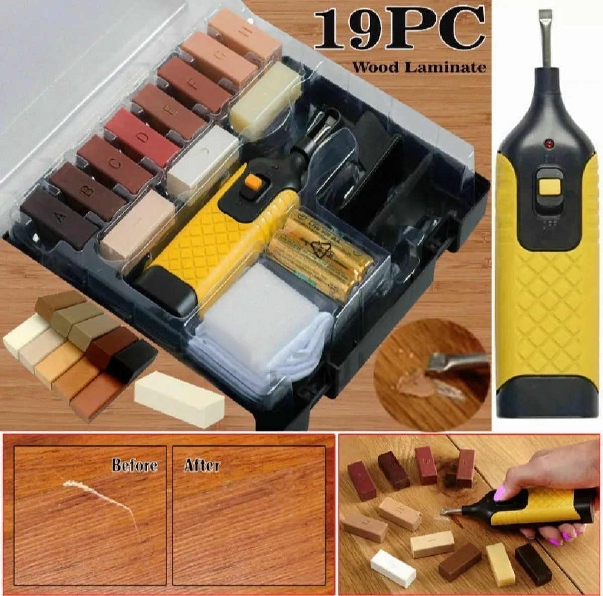 Repair Kit for Laminate Floor / Worktop DIY NEW - Image 1