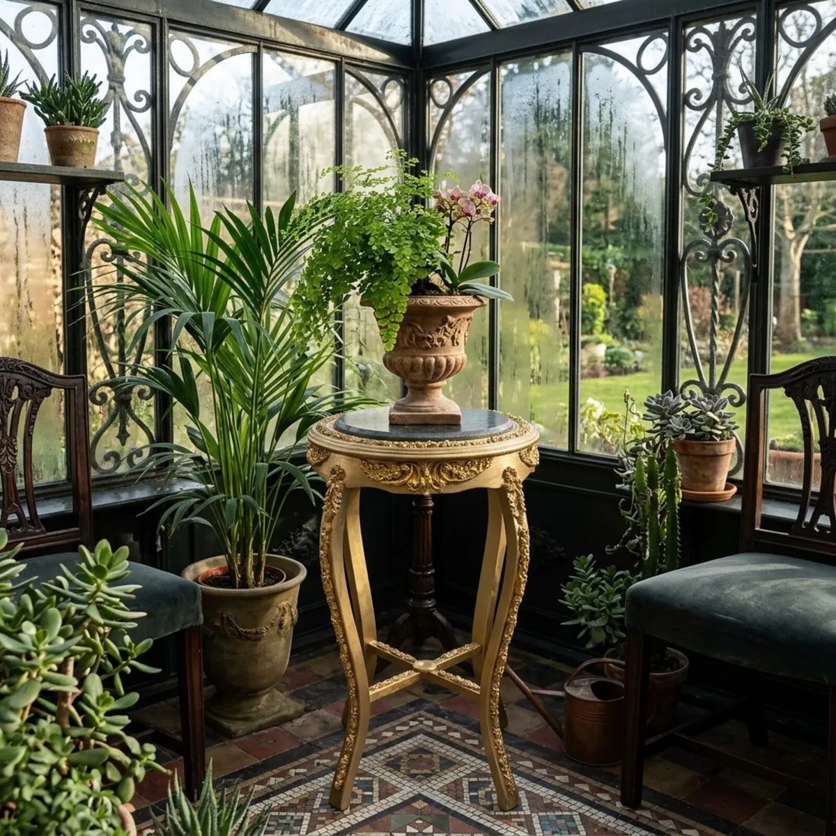 Nice gilt occasional table - Image 2