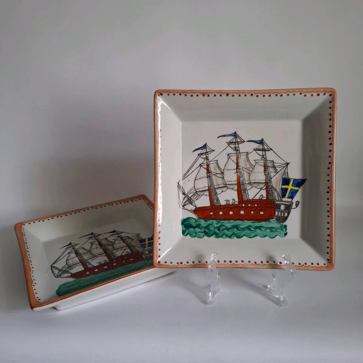 Galleon Trinket Dishes - Image 1