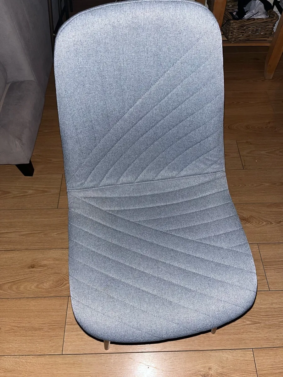 4 Fabric Chairs - Image 2