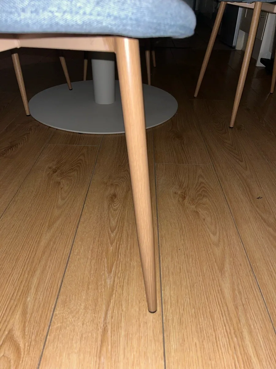 4 Fabric Chairs - Image 3