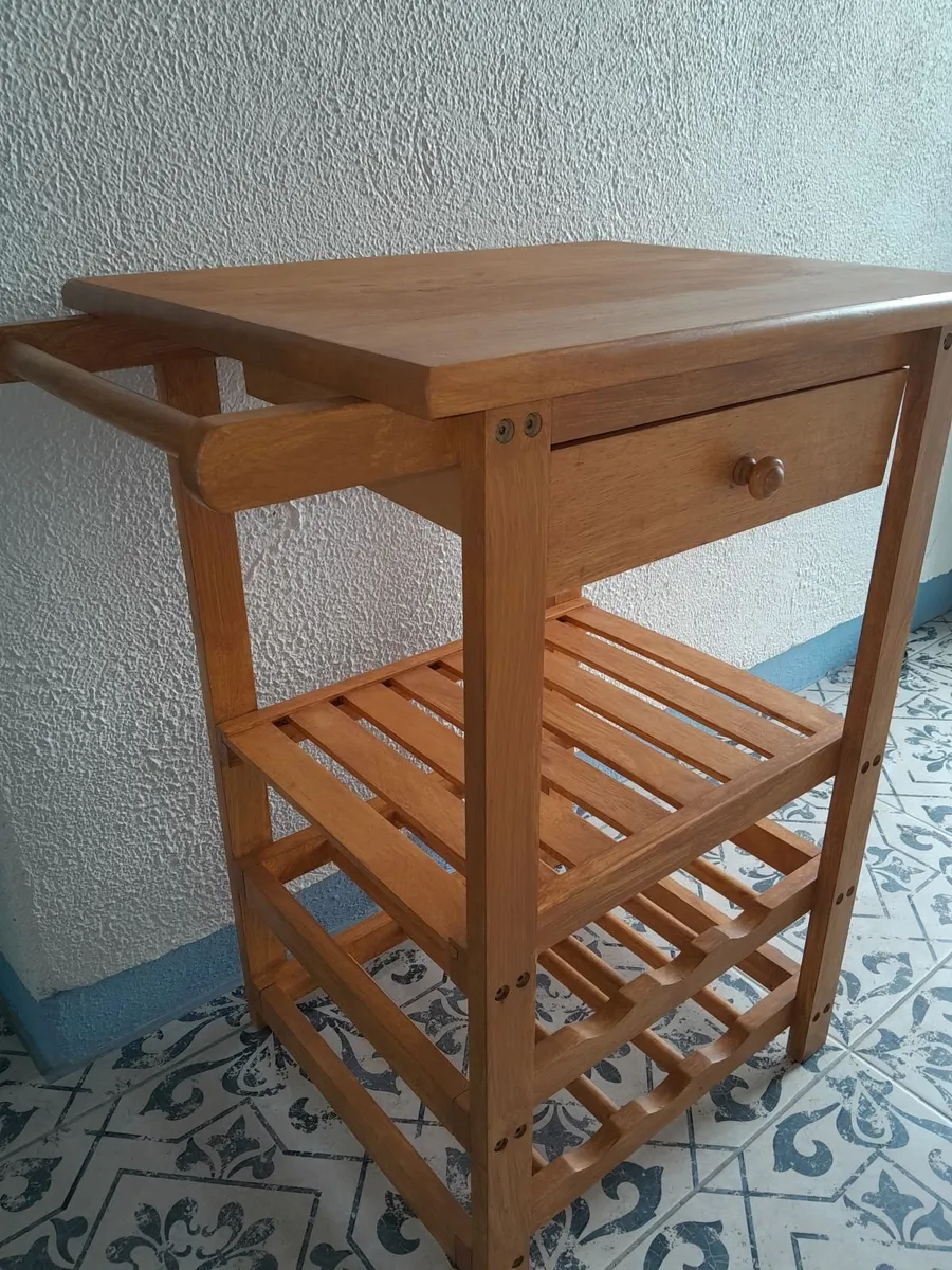 wooden table