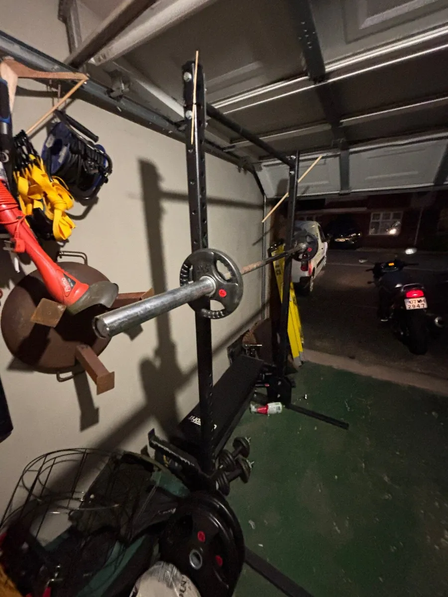 Squat - Bench Rack & Weights - Image 2