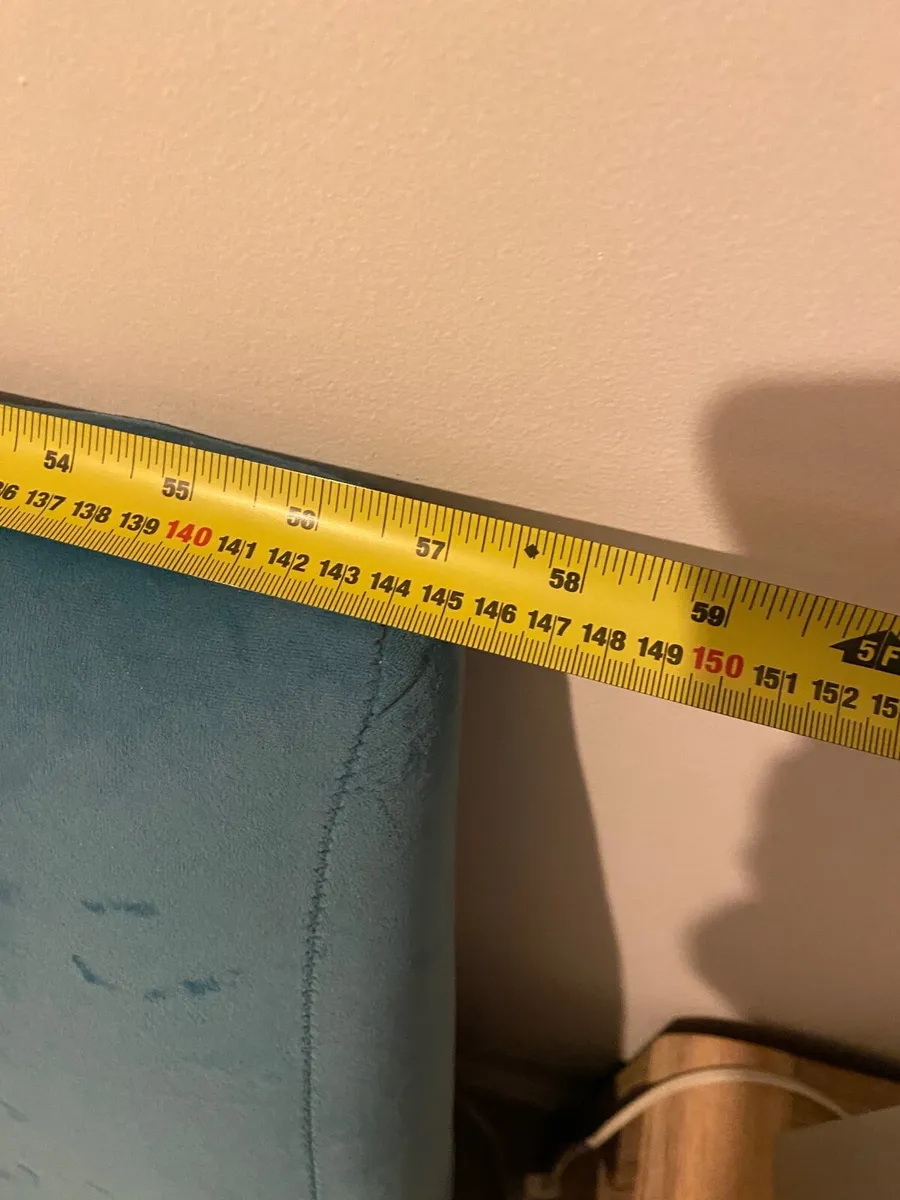 Velvet Double Bedframe and Blanket Box Ottoman - Image 2