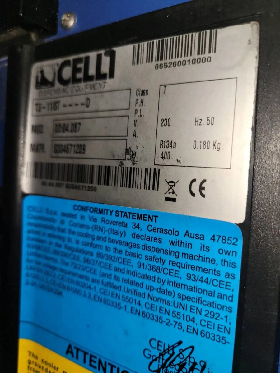 Beer Cooler 2 Coil CELLI - Image 4