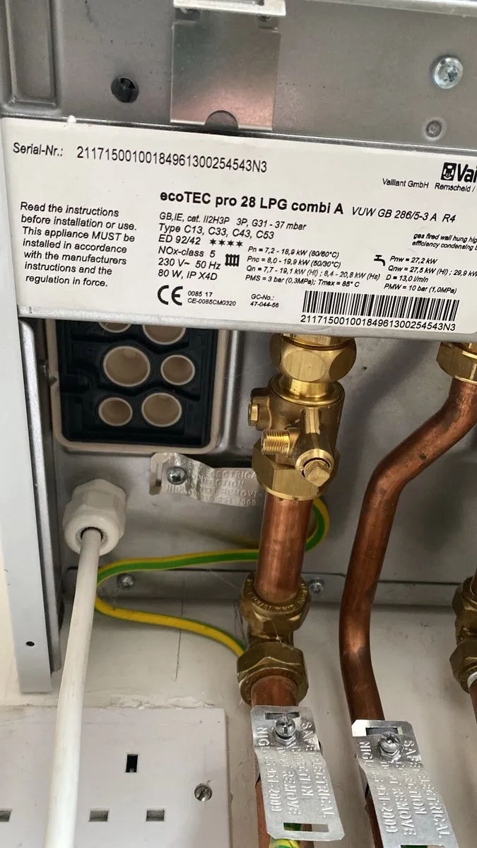 Vaillant eCOTEC pro 28 LPG combi Boiler - Image 4