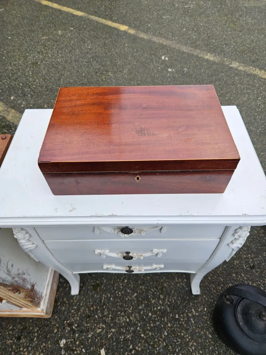 Vintage Antique Writing Slope - Image 1