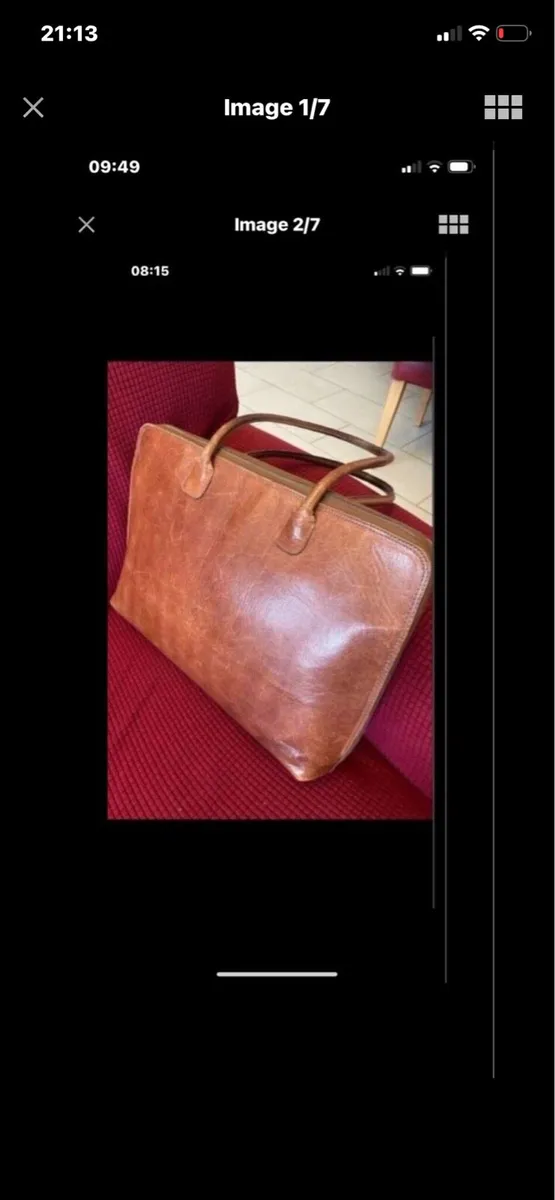 FREEWOMAN Leather Laptop/ Shoulder bag - Image 1