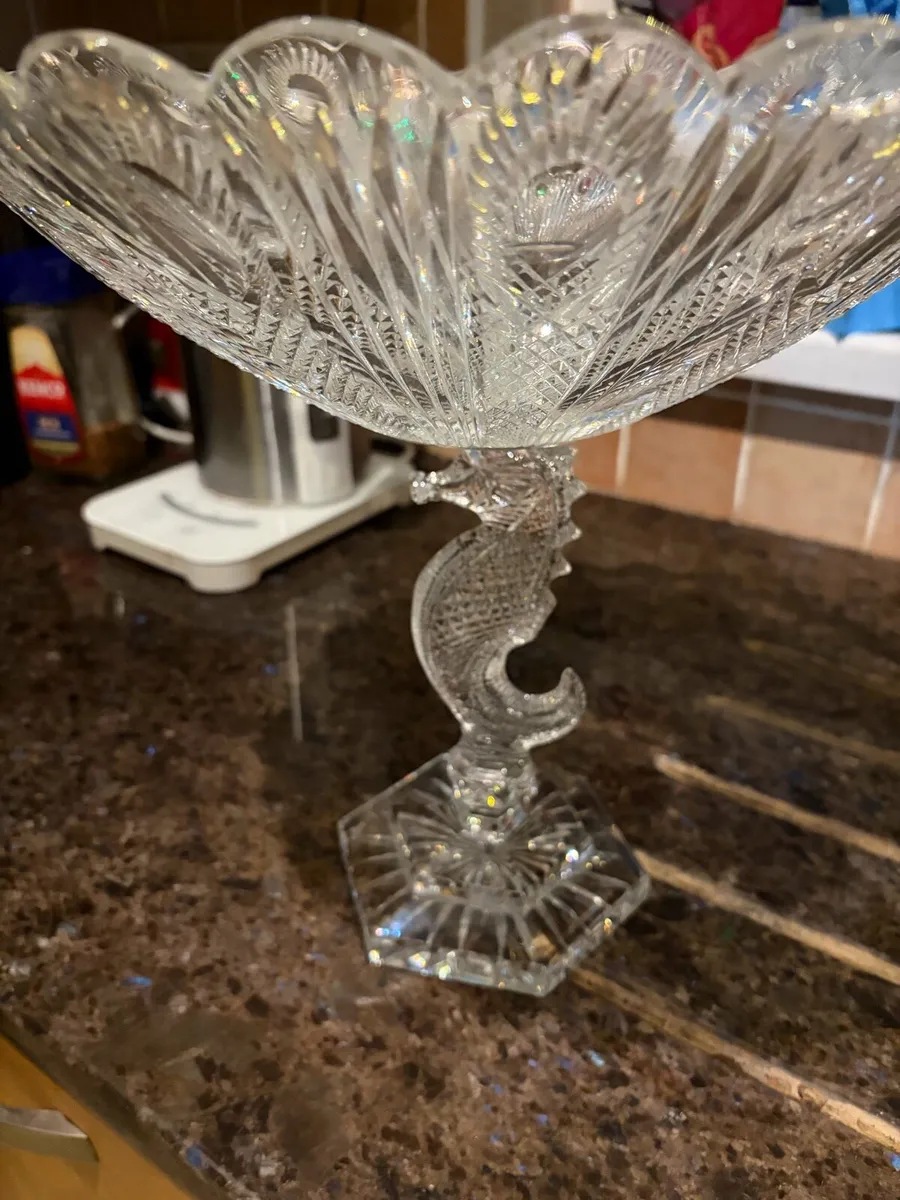 Waterford seahorse 25cm centrepiece bowl - Image 2