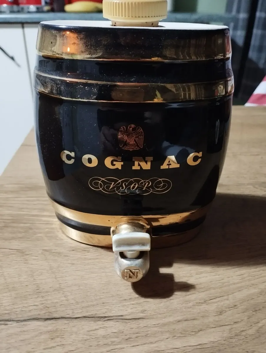 Pub Collectible Vintage Wade Cognac Decanter - Image 1