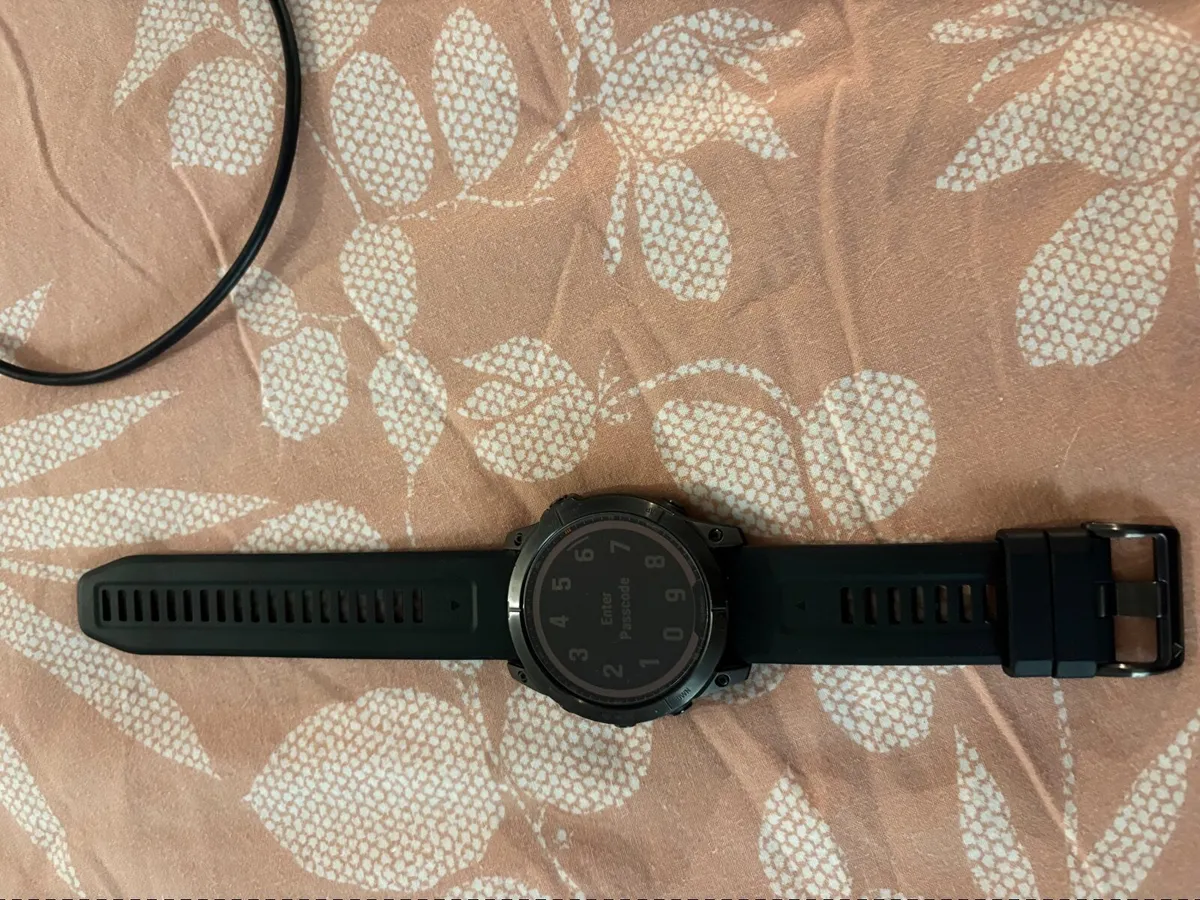 Garmin Fenix 7x Solar Sapphire watch - Image 4