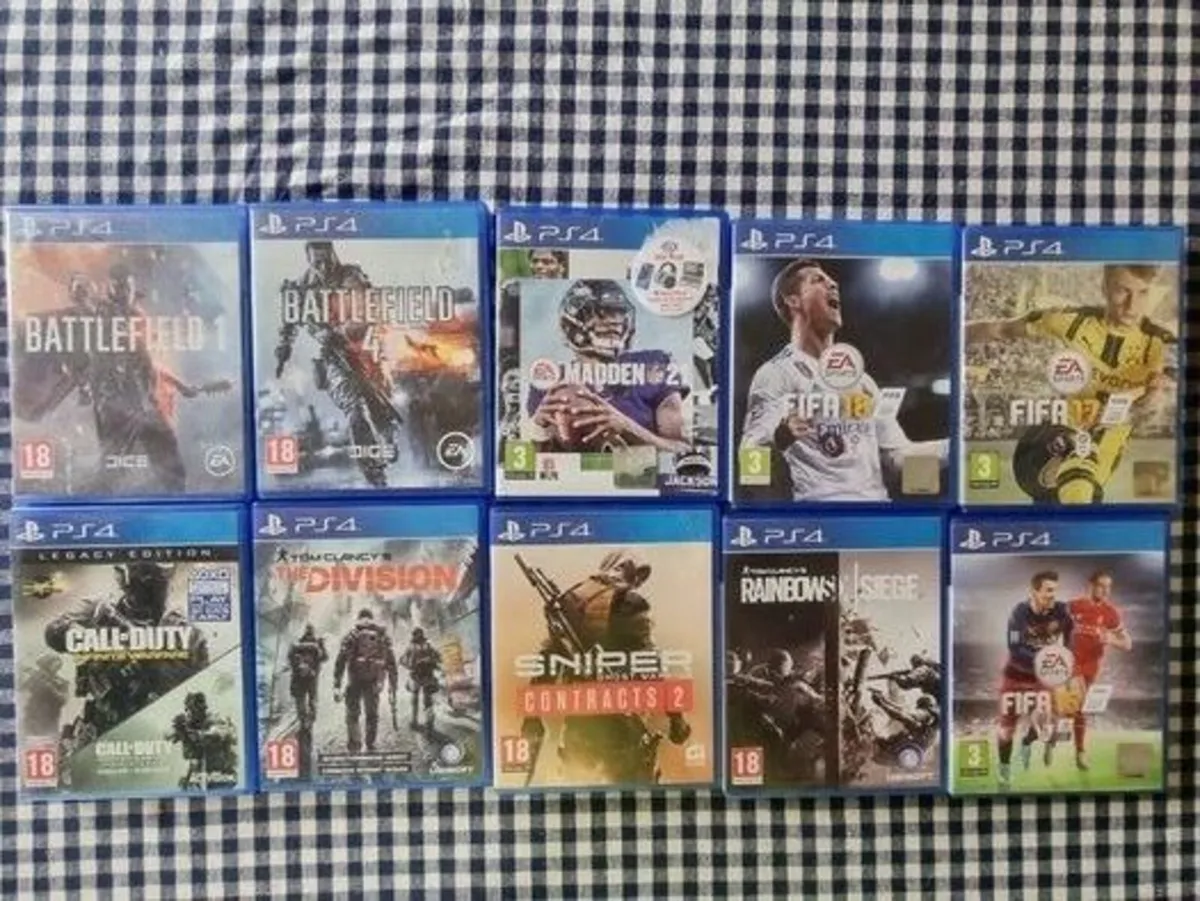 Ten games for PS4 - Image 1