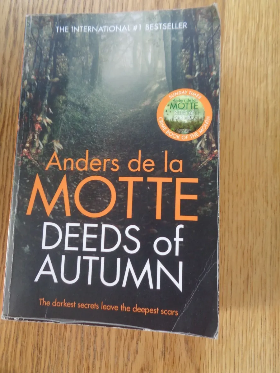 Deeds of Autum Book by Anders de la Motte for Sale - Image 1