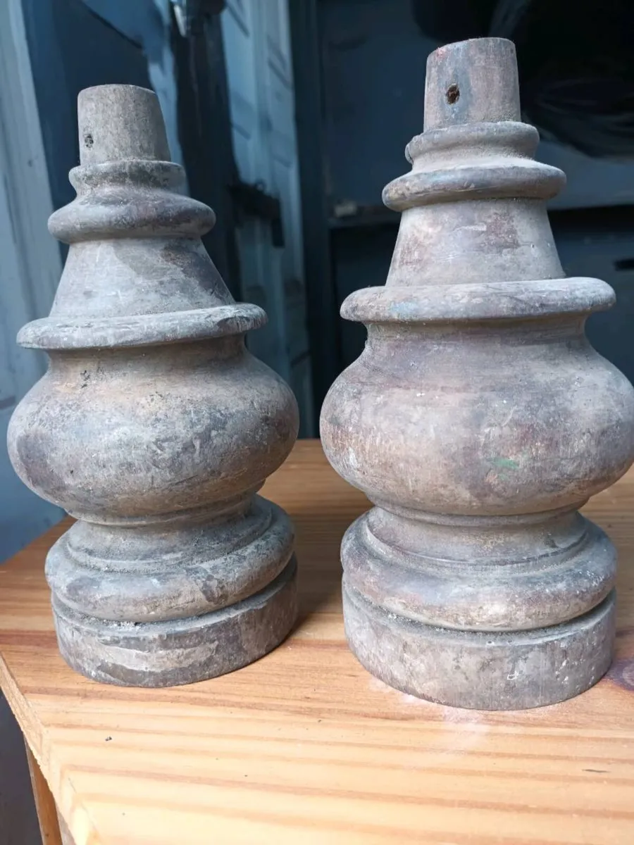 Wooden Decorative Tops - Image 1