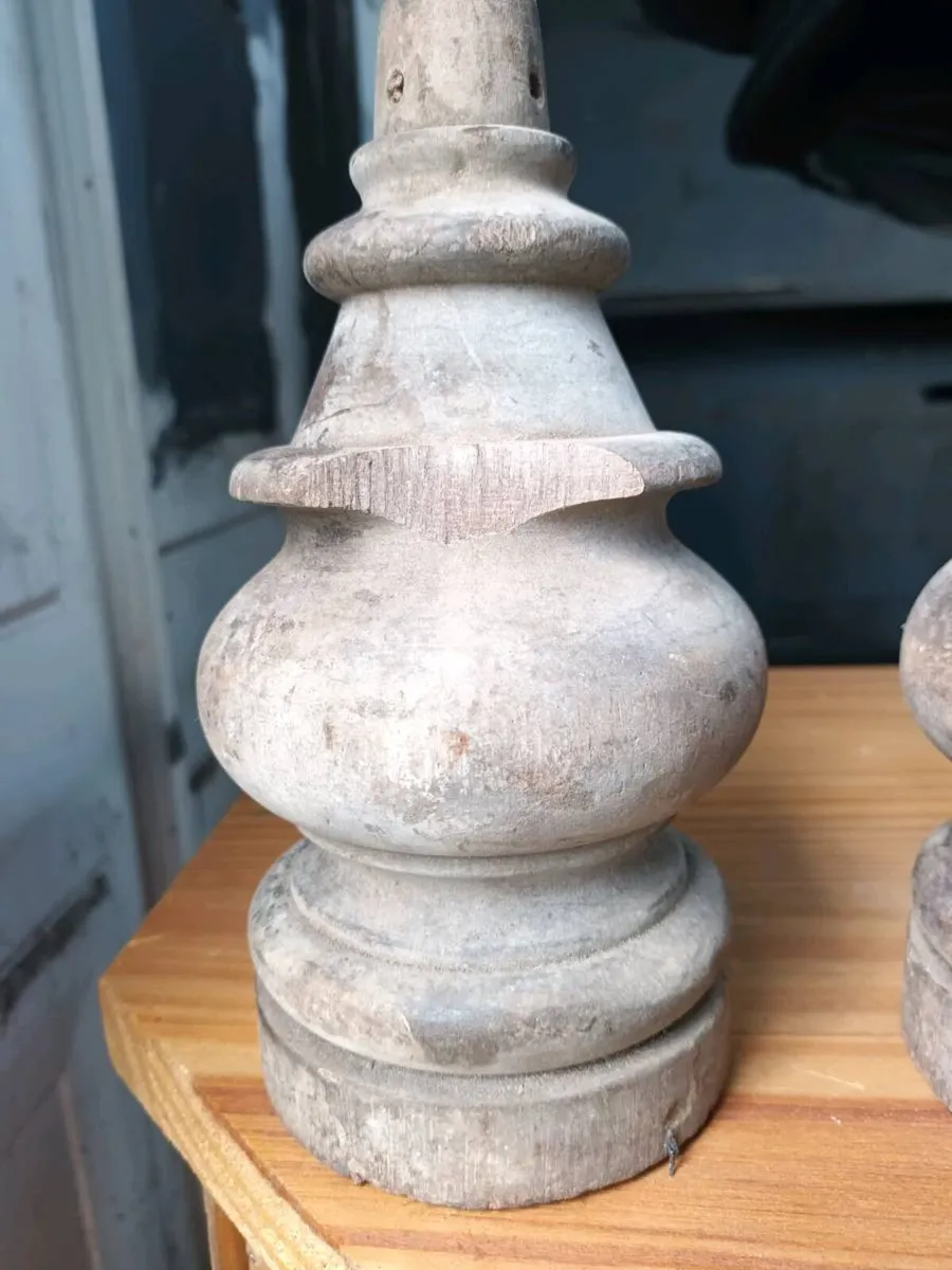 Wooden Decorative Tops - Image 2