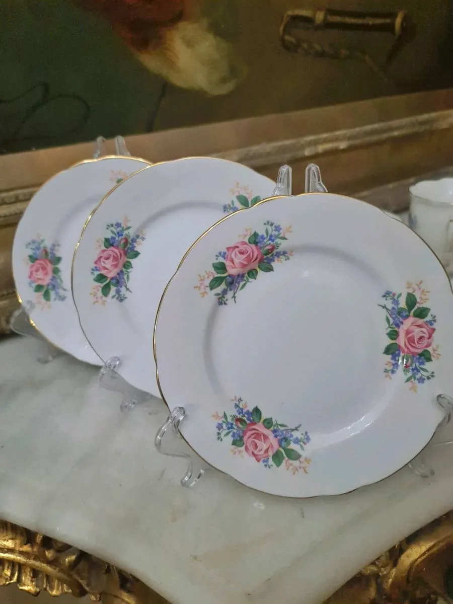 Royal Stafford bone china teaset - Image 4