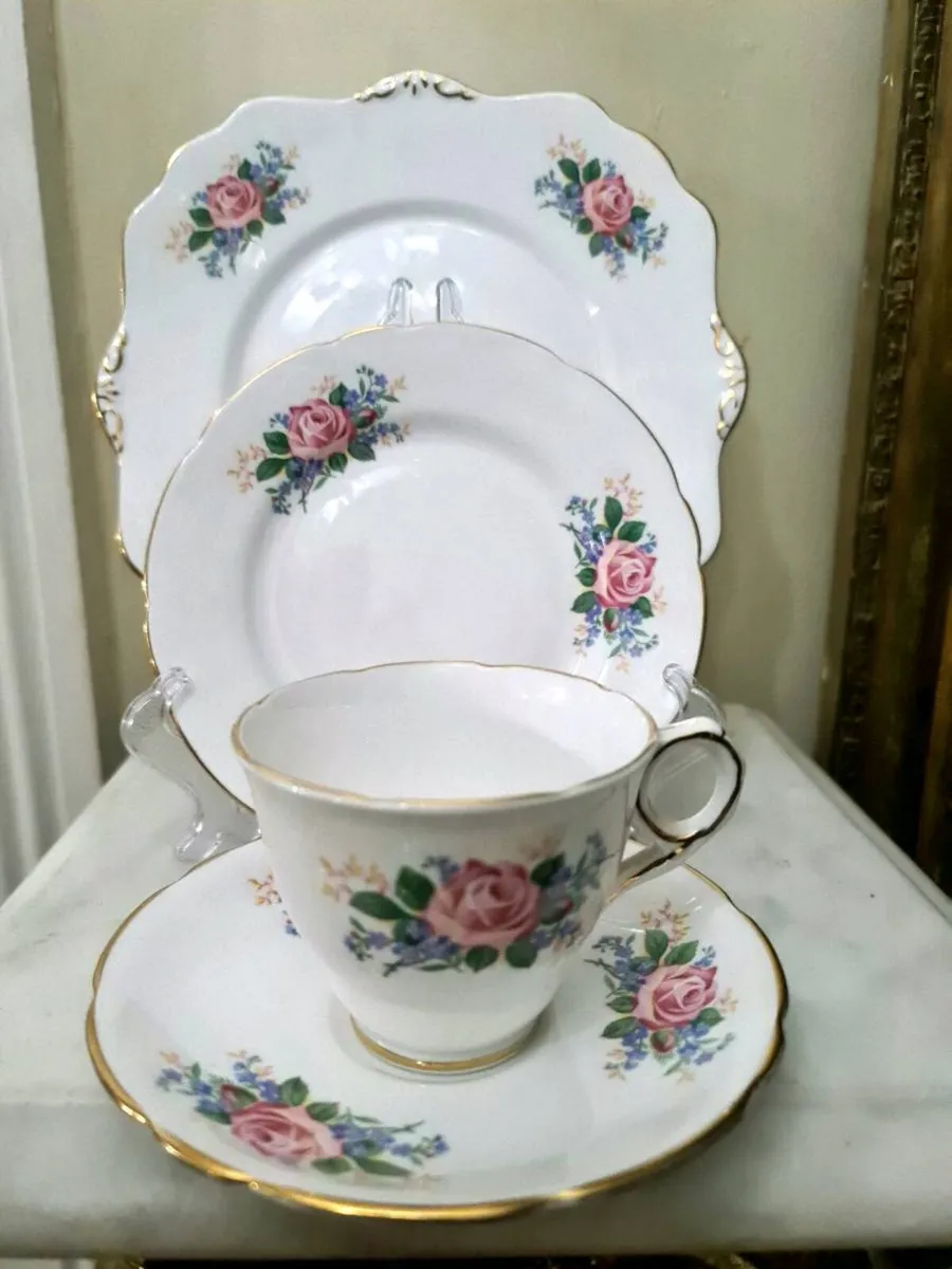 Royal Stafford bone china teaset - Image 2