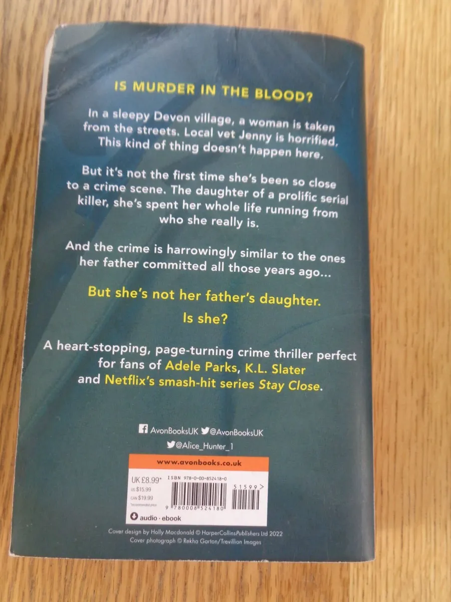 The Serial Killer's Daughter by Alice Hunter - Image 2