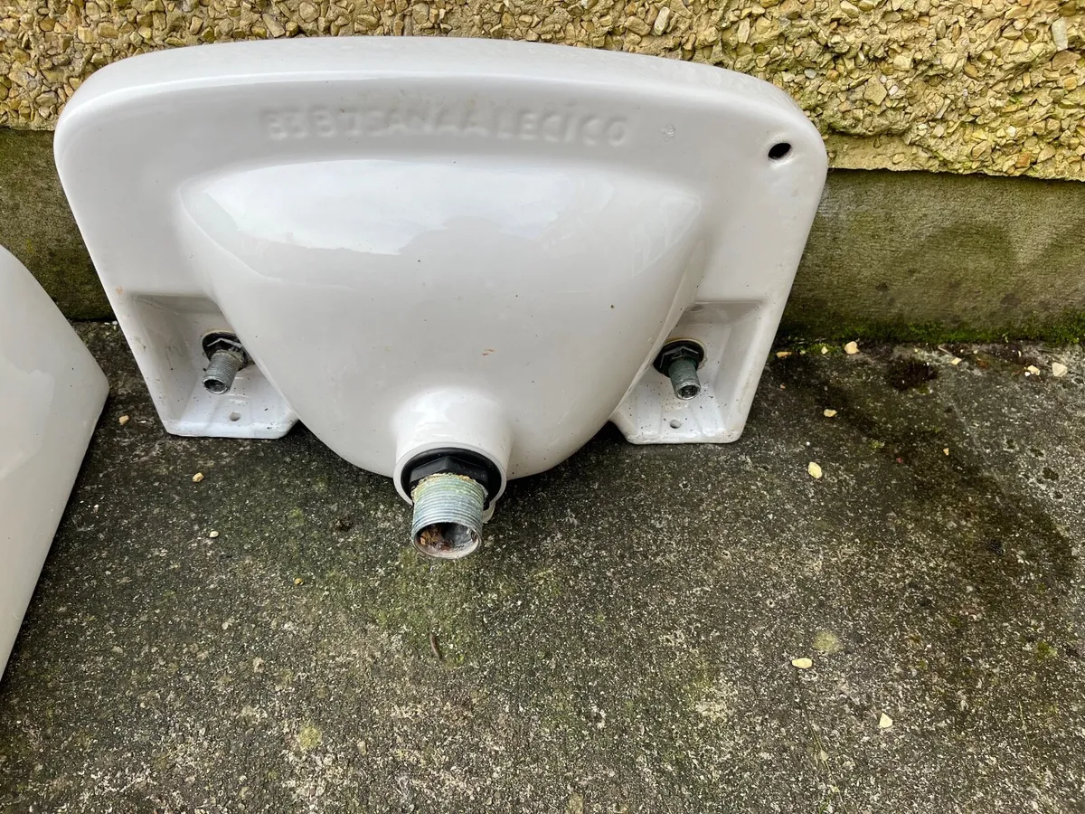 Sink Taps and Pedestal  for Sale - Image 4