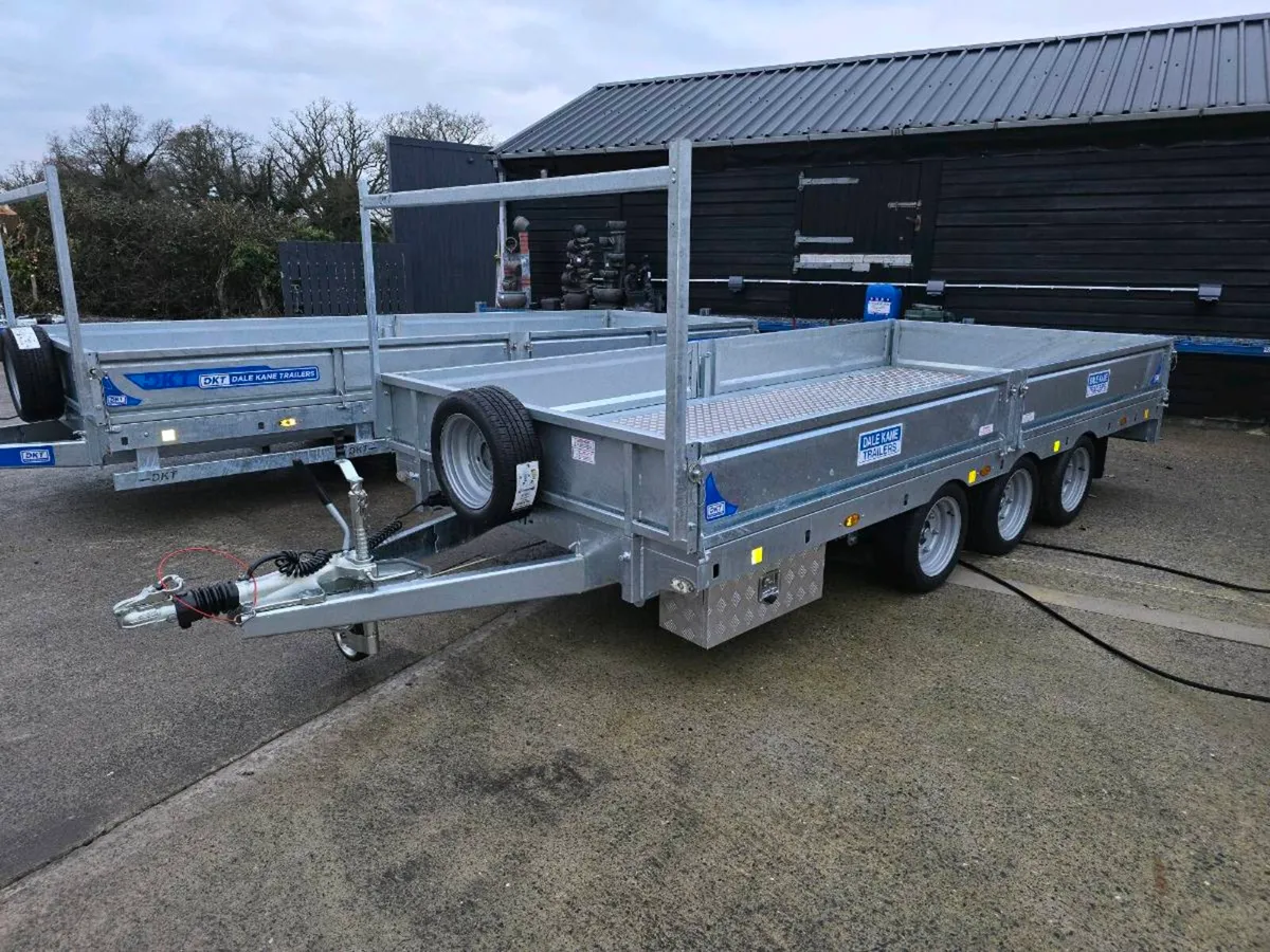 New 14ft Dale Kane builders spec dropside trailer - Image 1