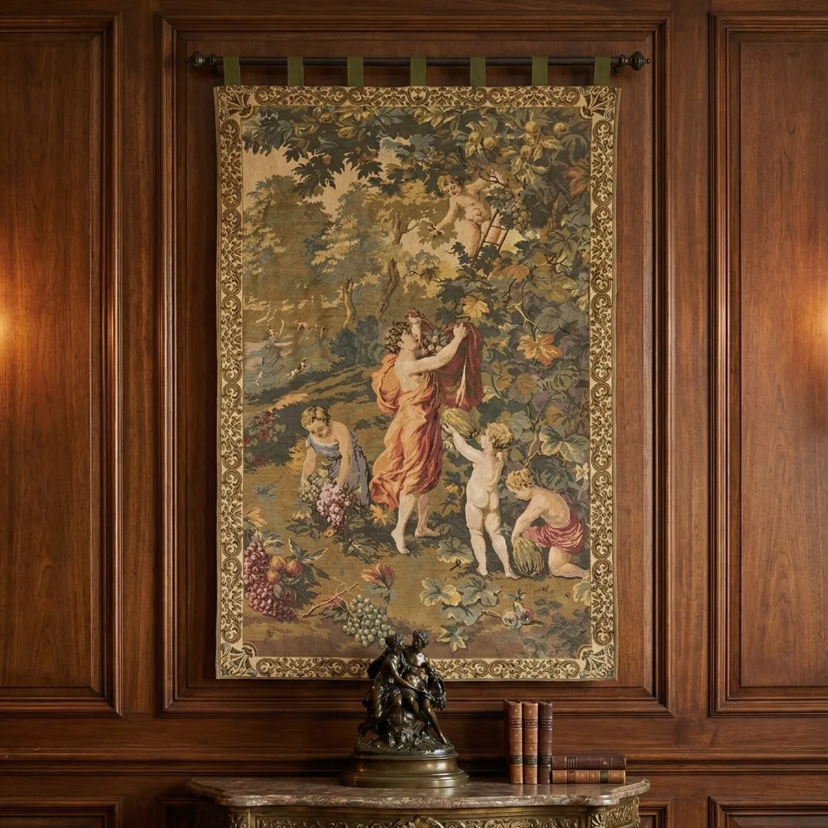 Tapistry with a bit of age probably from Belgium