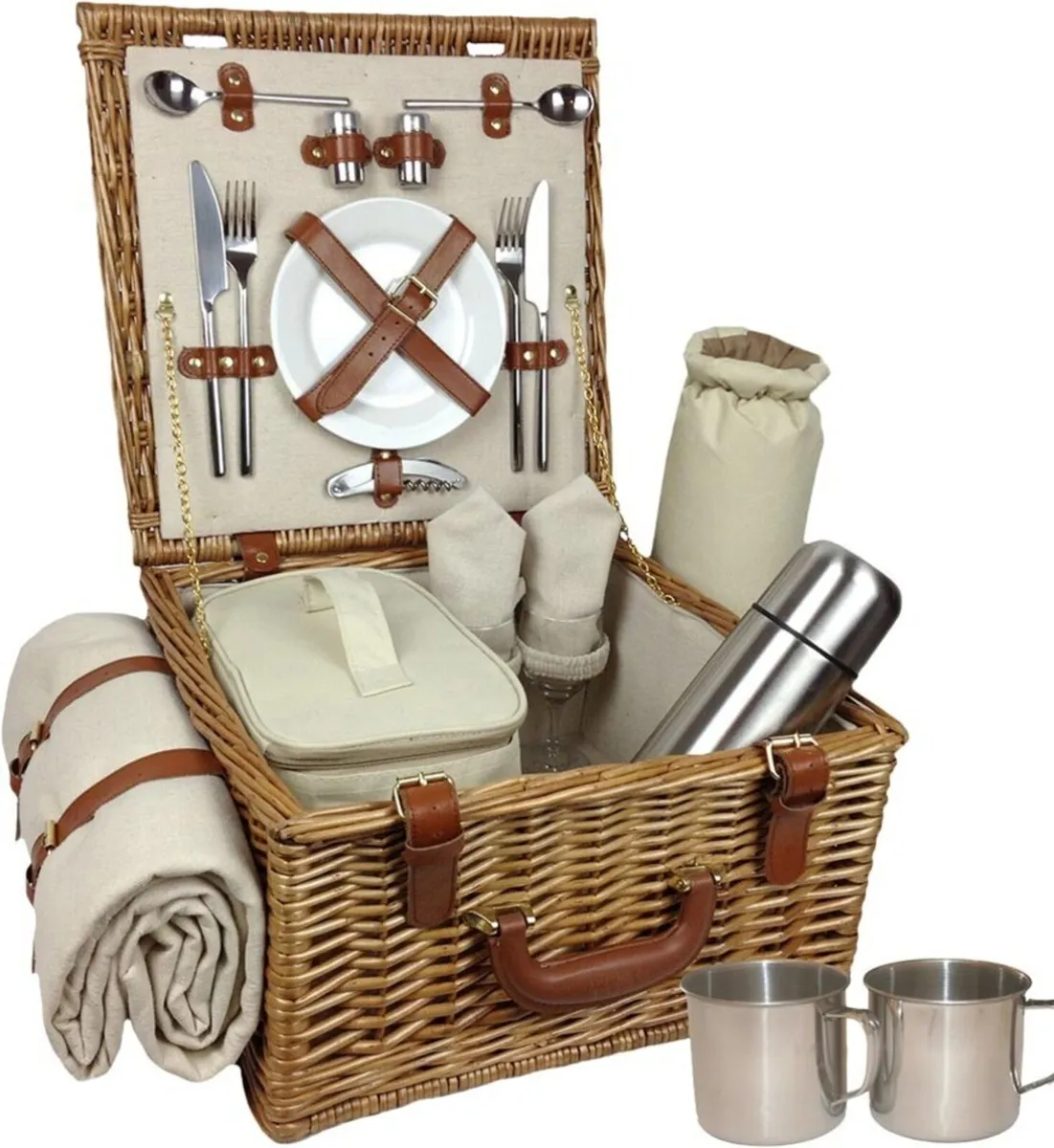 Deluxe 2-Person Picnic Hamper | Anglesey Edit - Image 1