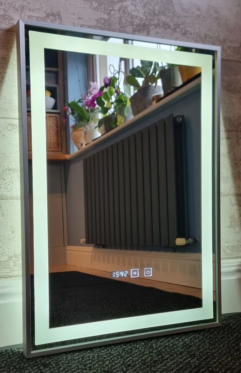 LED Bathroom Mirror 50x70cm - Image 1