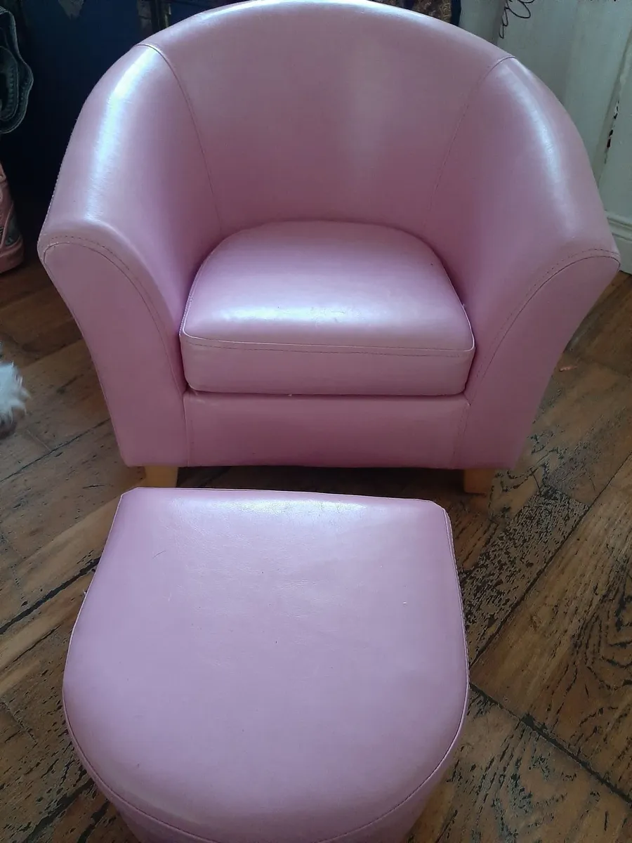 Kids seat and footstool - Image 2