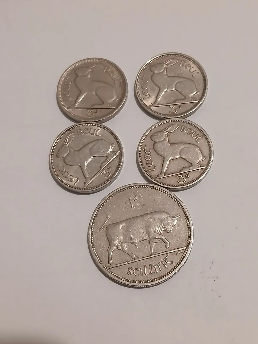 Old irish coins - Image 1