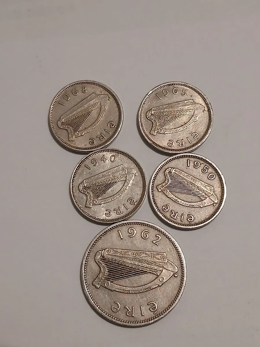Old irish coins - Image 2