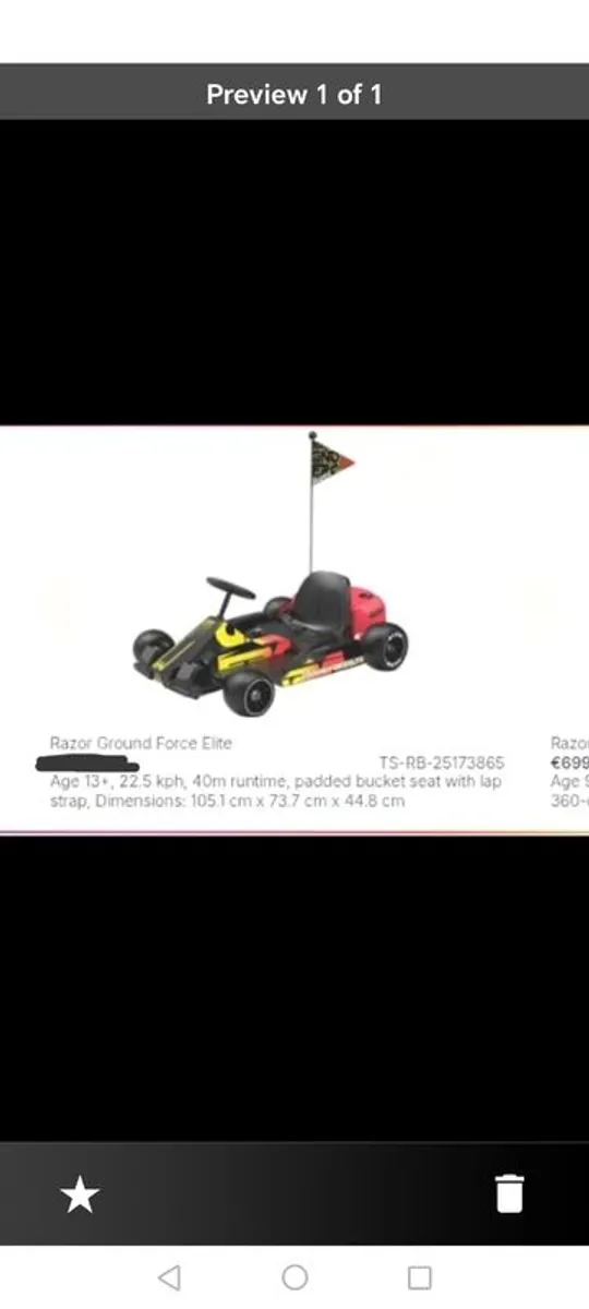 Electric Go Kart