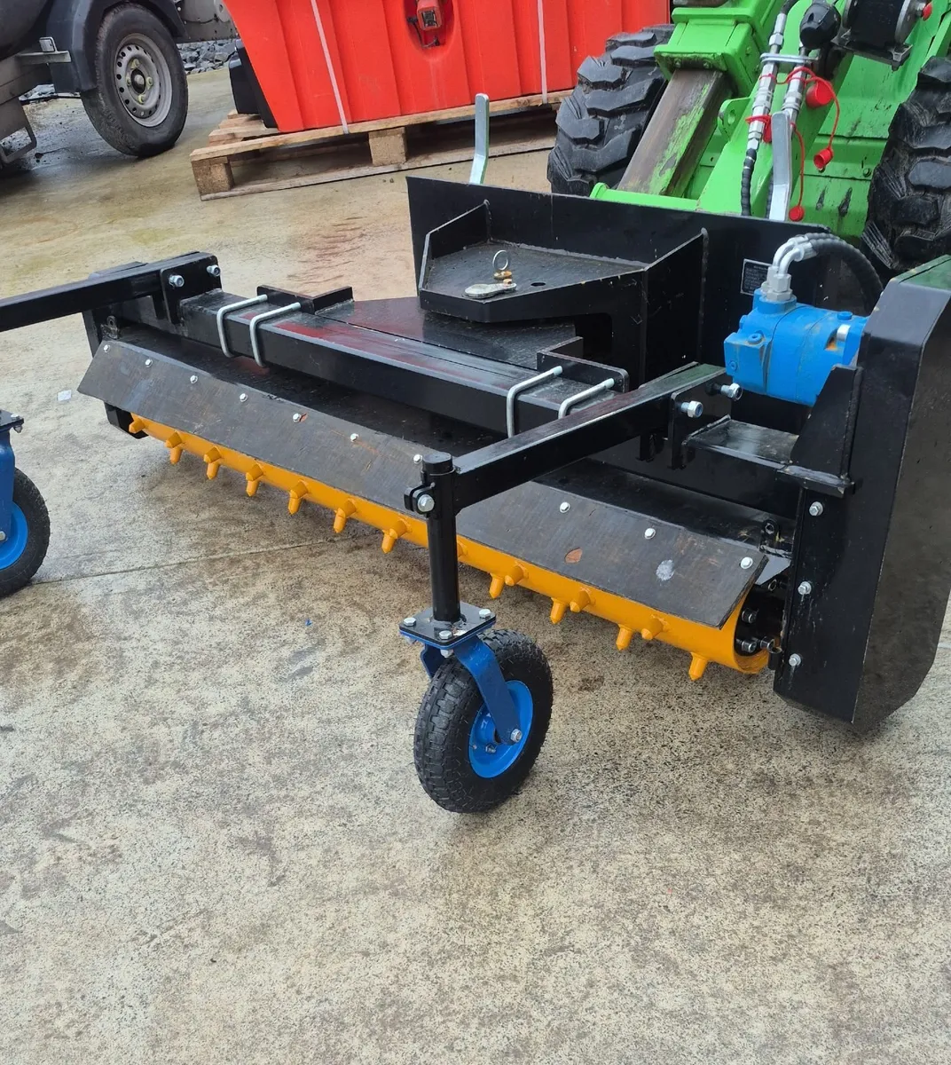 Stone rake for  skid steer/ digger - Image 1