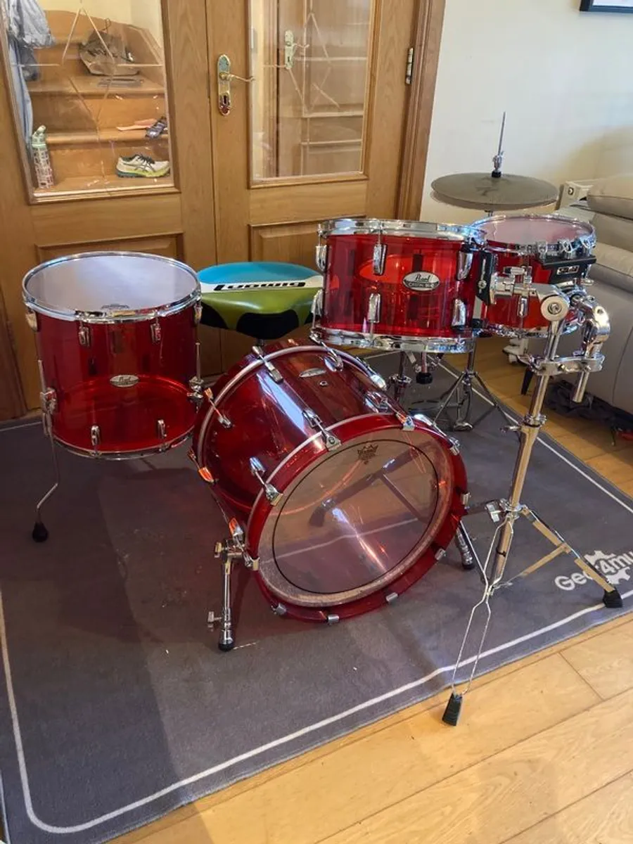 FINAL PRICE DROP Ruby Pearl Crystal Beat classic Acrylic shell pack - Image 2