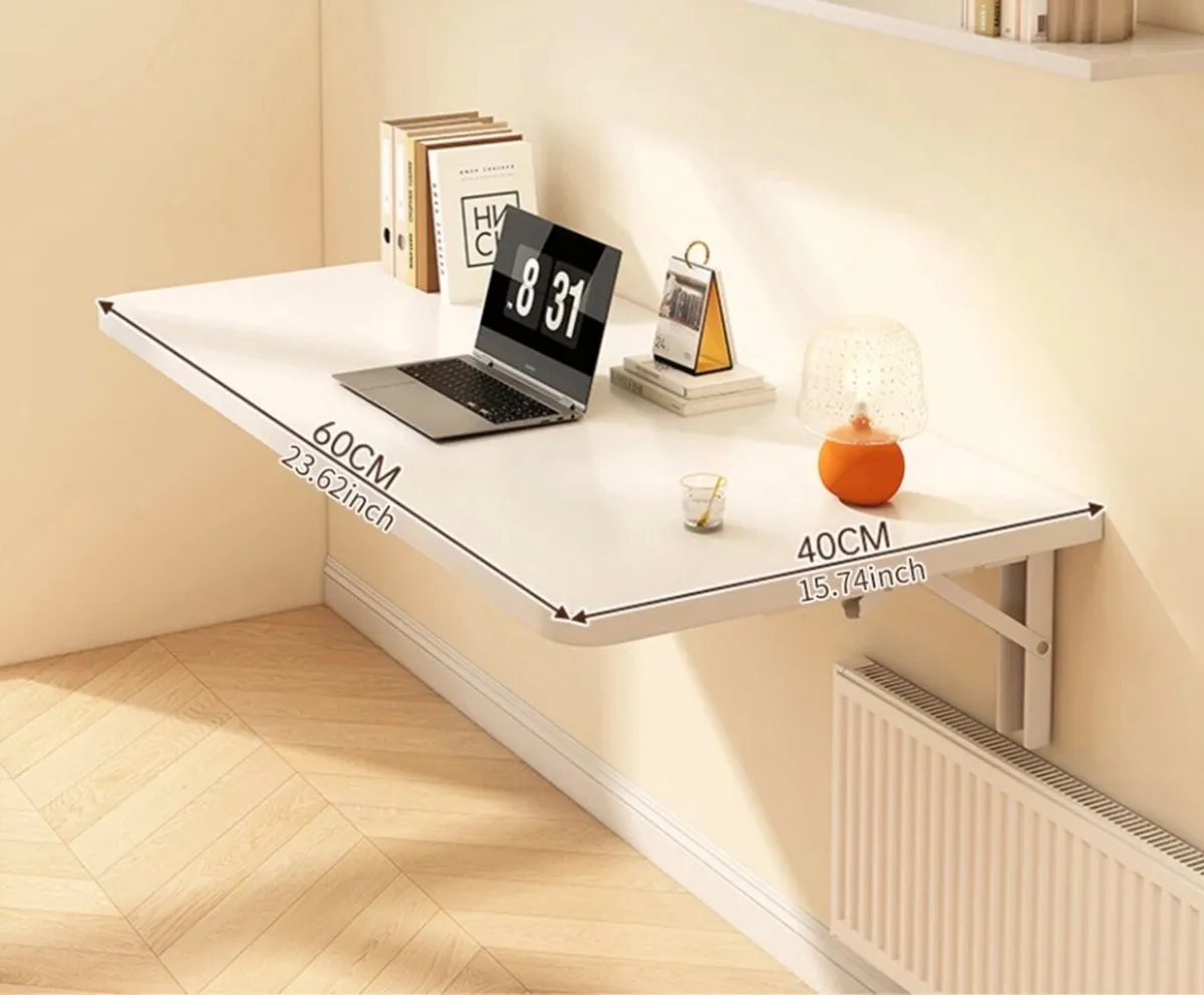 Folding Wall Mounted Computer Study Desk NEW - Image 3