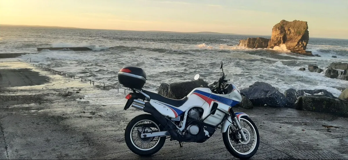 98 transalp 600...tidy bike