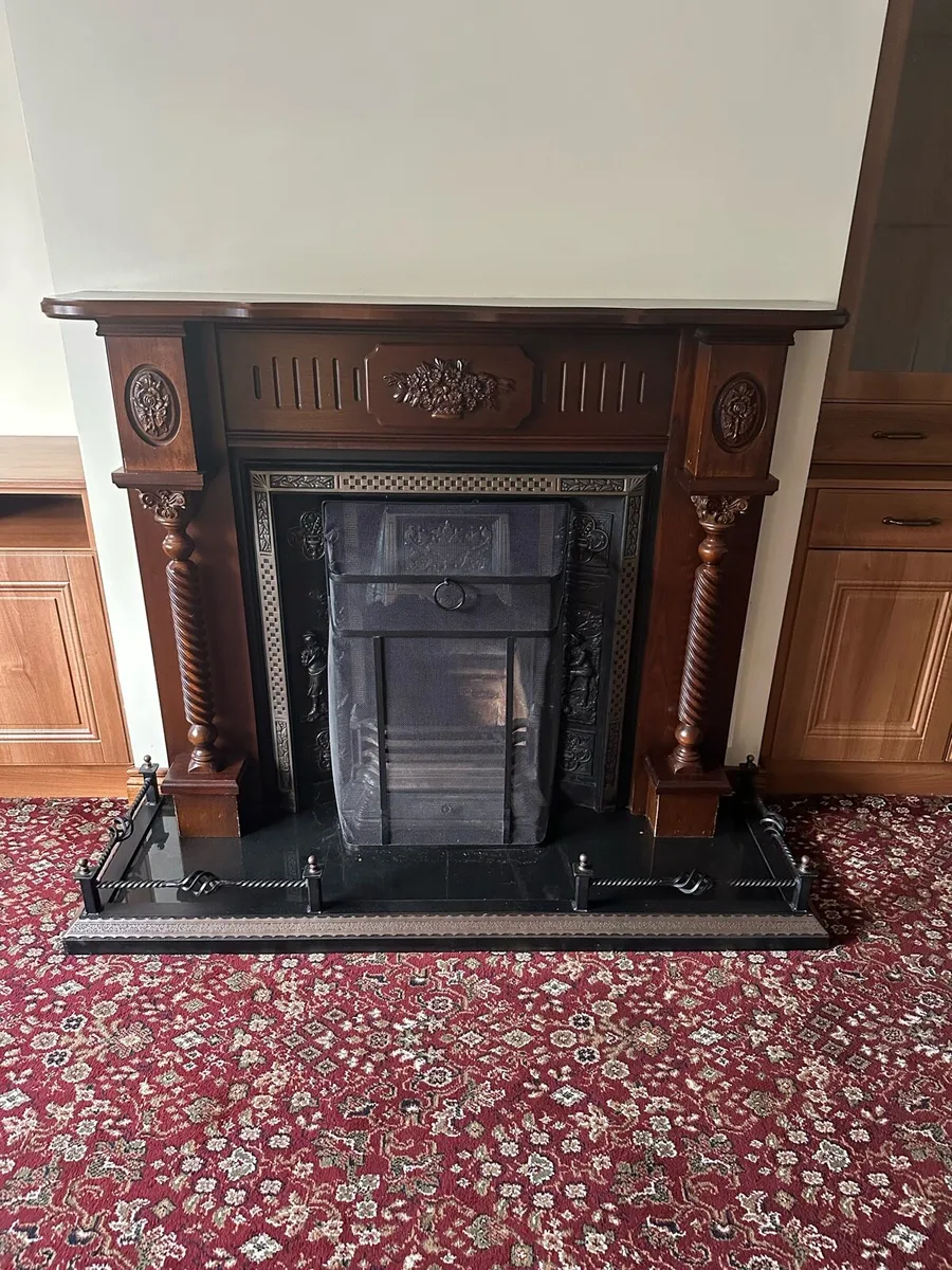 Fire place & TV Unit & Cabinet - Image 1