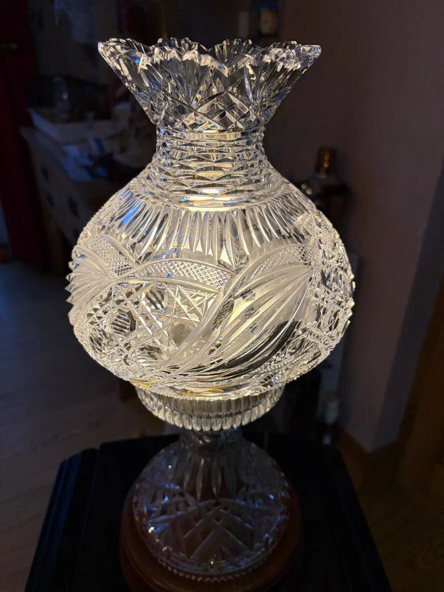 Waterford crystal table light / lamp - Image 1