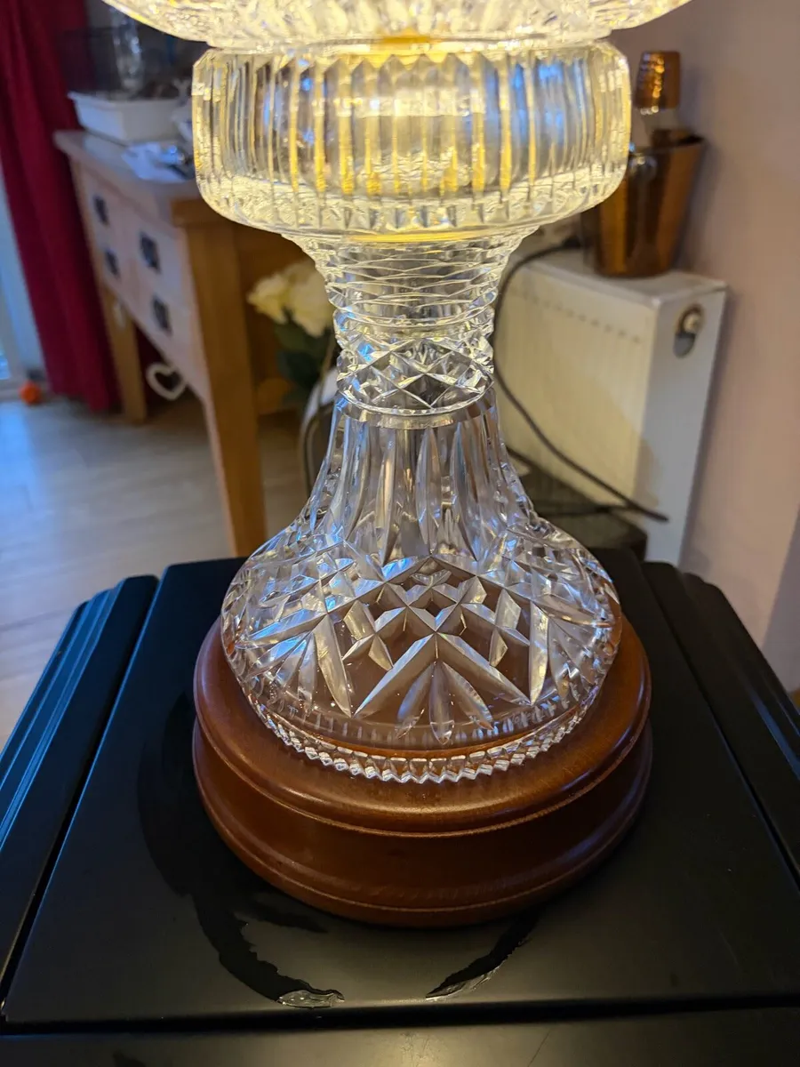 Waterford crystal table light / lamp - Image 2