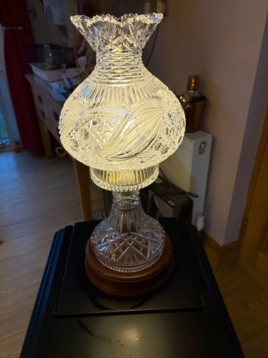 Waterford crystal table light / lamp - Image 4