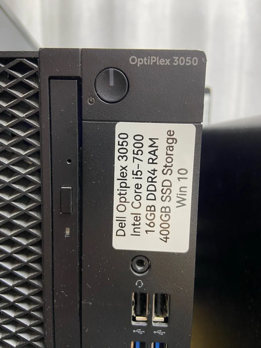 Dell pc desktop i5 16/480 ssd win - Image 2