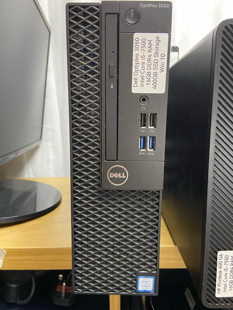Dell pc desktop i5 16/480 ssd win - Image 1