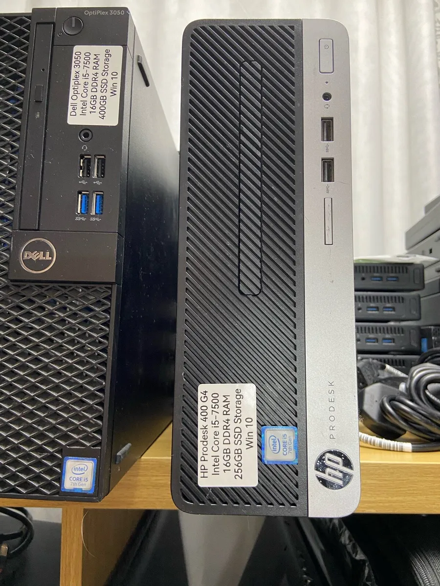 Hp pc desktop i5 pro 16/256 windows - Image 1