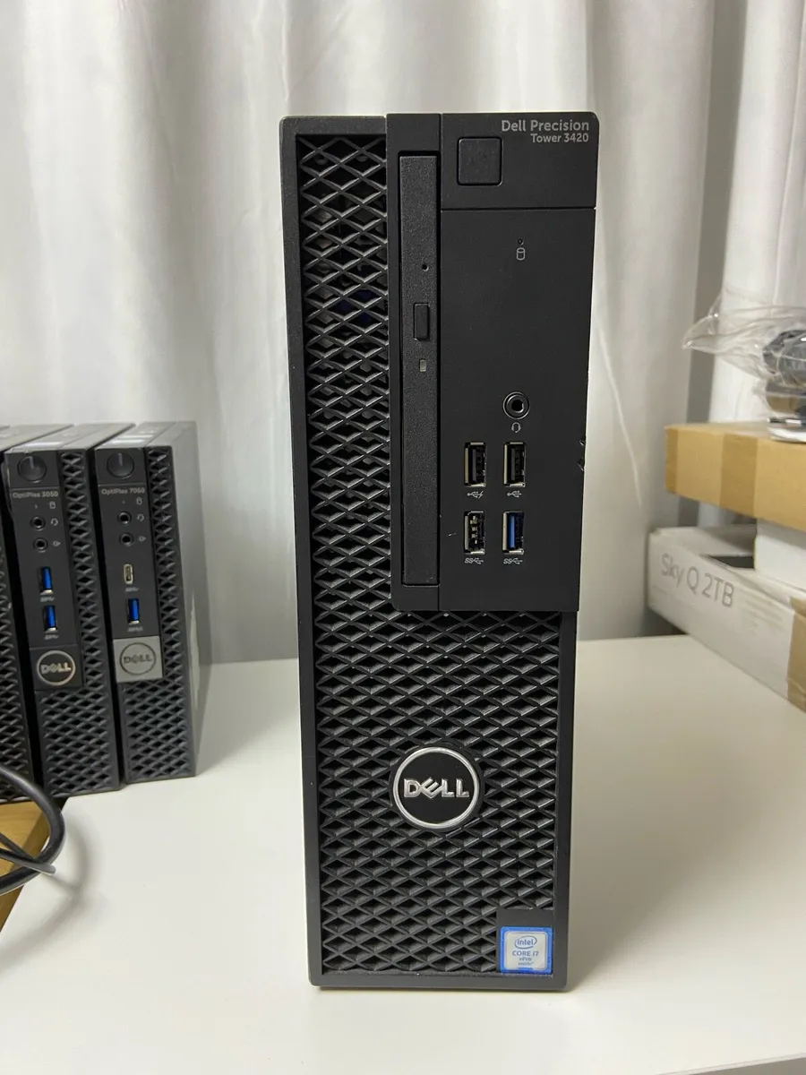 Dell pc desktop i7 pro 32/256 windows - Image 1