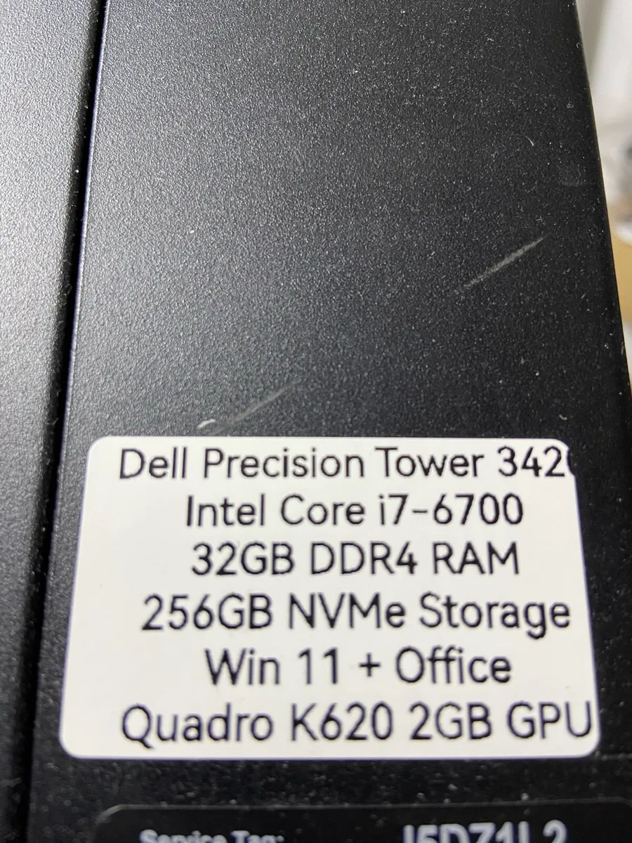 Dell pc desktop i7 pro 32/256 windows - Image 3