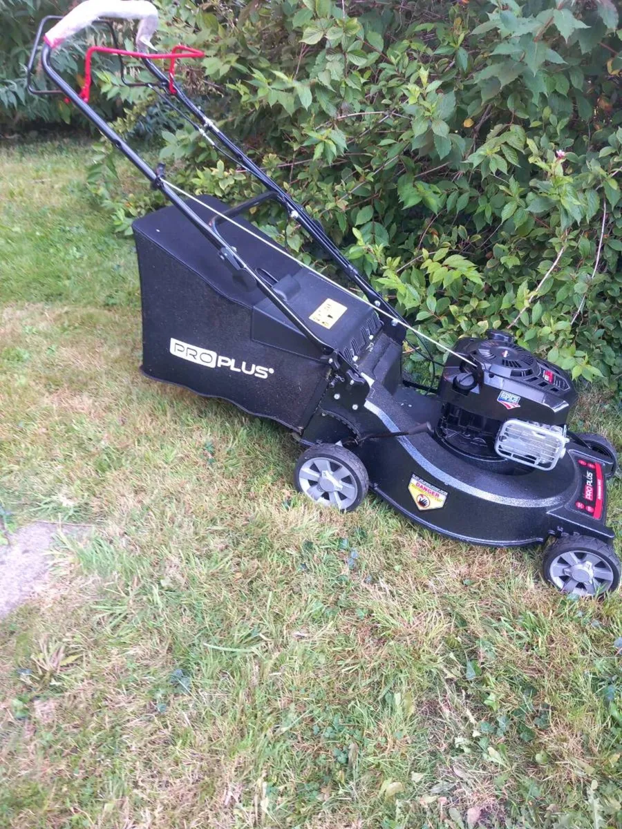 Alloy brand new mower self-drive proplus 56cm - Image 3